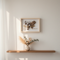 3D Floral Butterfly Shadow Box