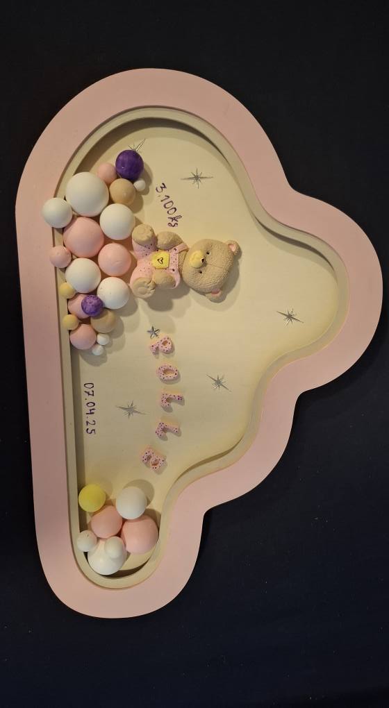 Personalized Handmade 3D LED Baby Lamp