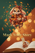 Autumn Bunny Bookmark Creative Ad