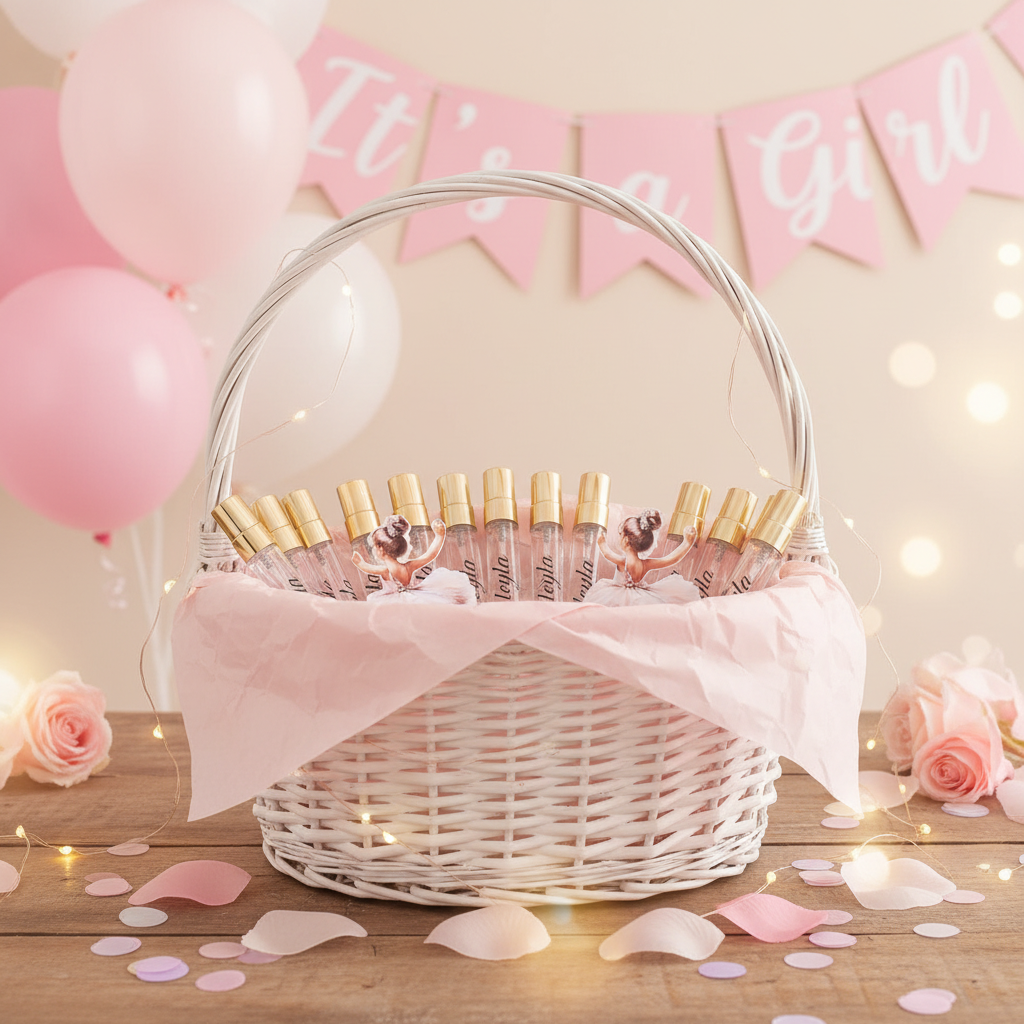 Ballerina Party Favor Basket