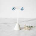 Blue Flower Studs Stand