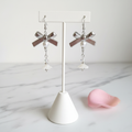 Bow Pearl Earrings