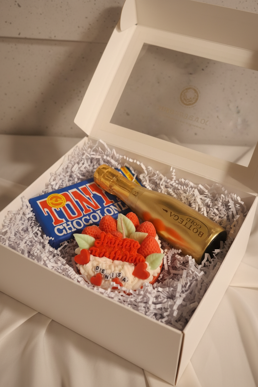 Choco Gift Set Packaged - Lifestyle
