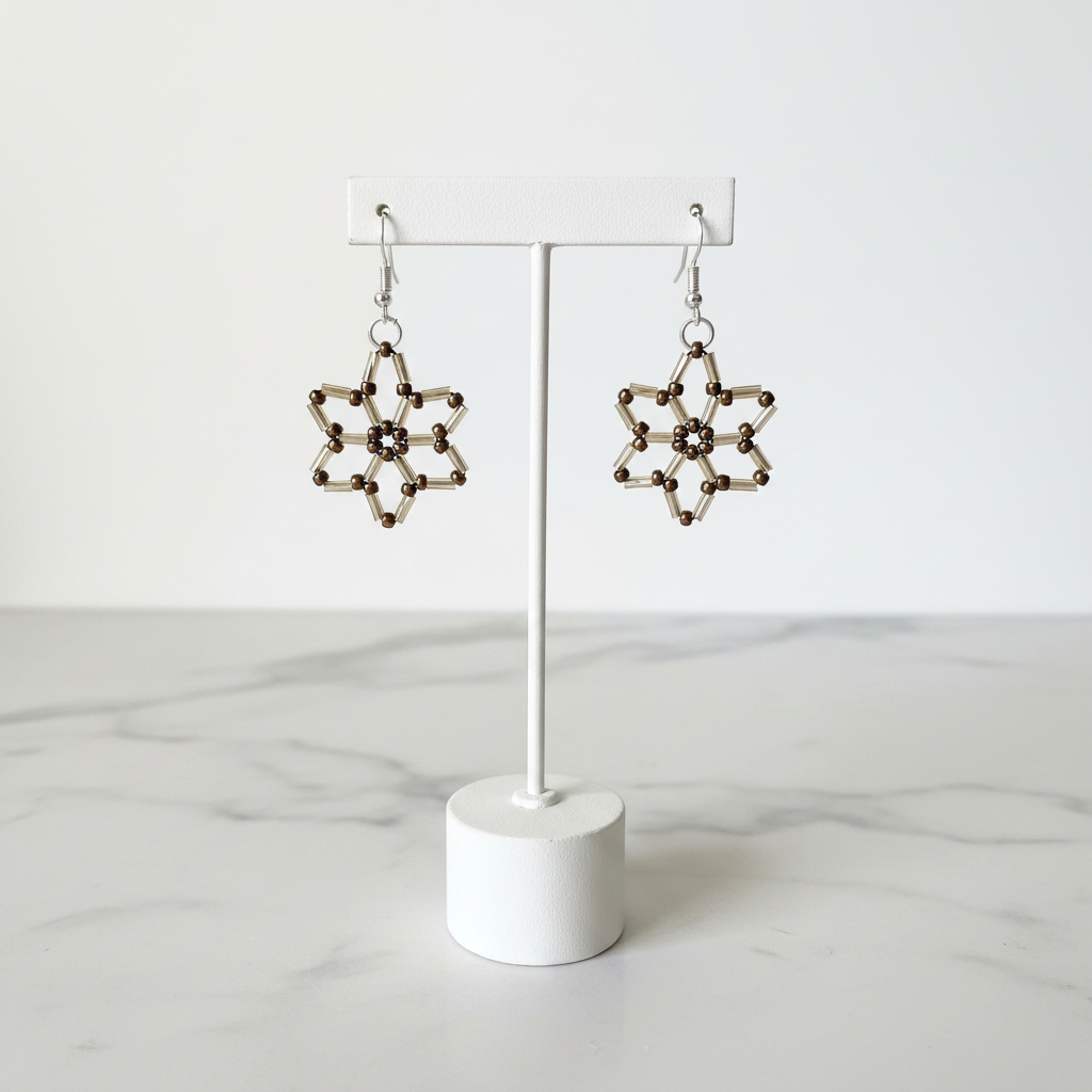 Gold Star Earrings