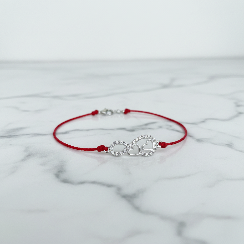 Infinity Heart Bracelet editorial