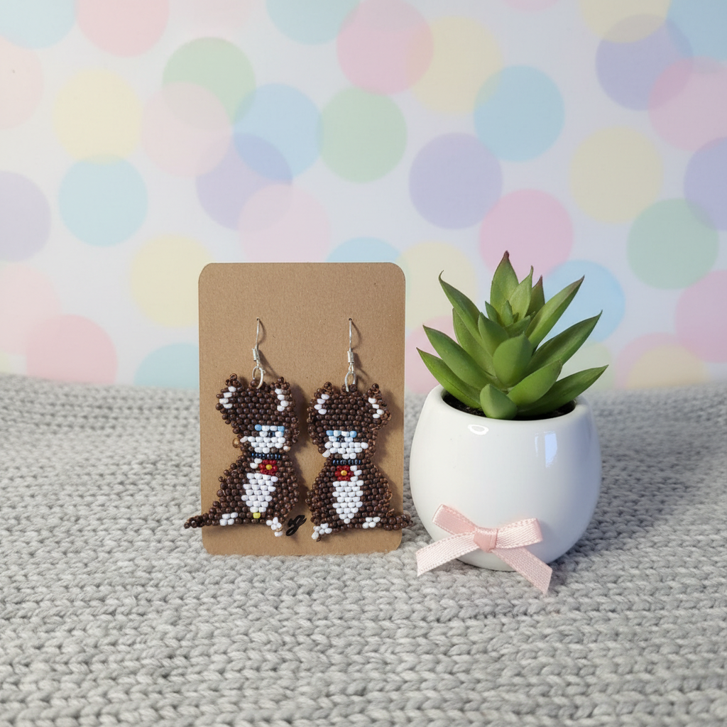 Kitten Earrings