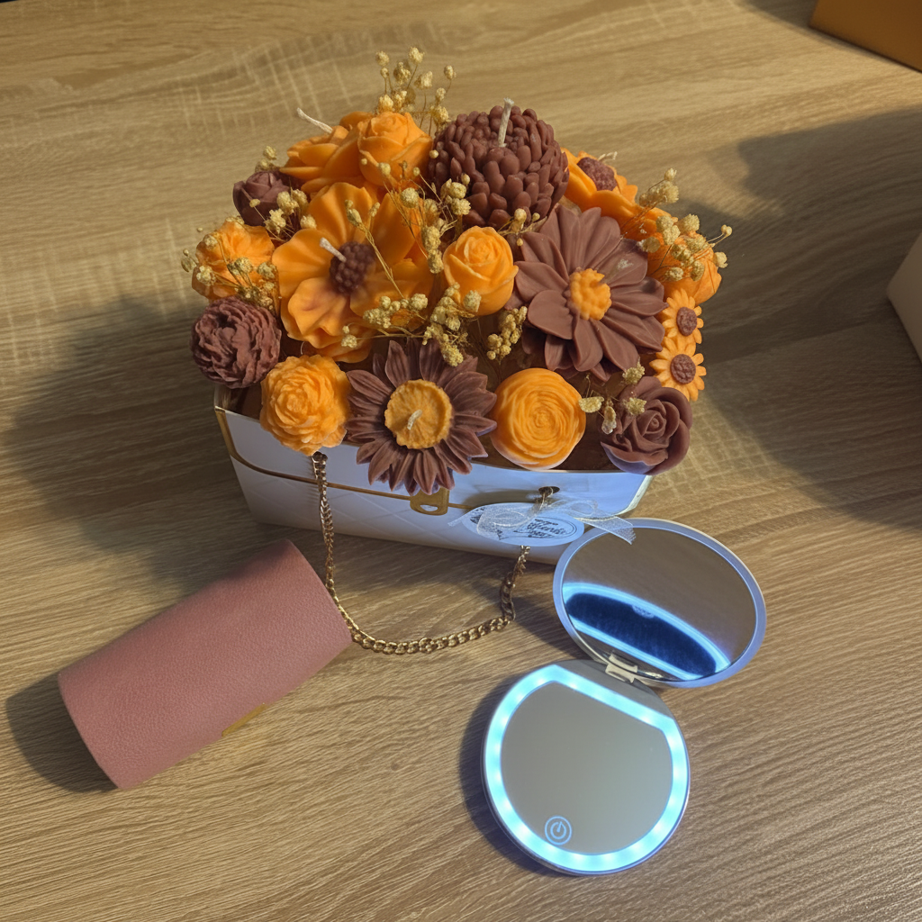 Luxury Candle Bouquet Gift Set