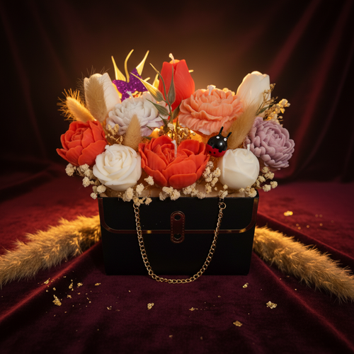 Orange Peach Luxury Bouquet