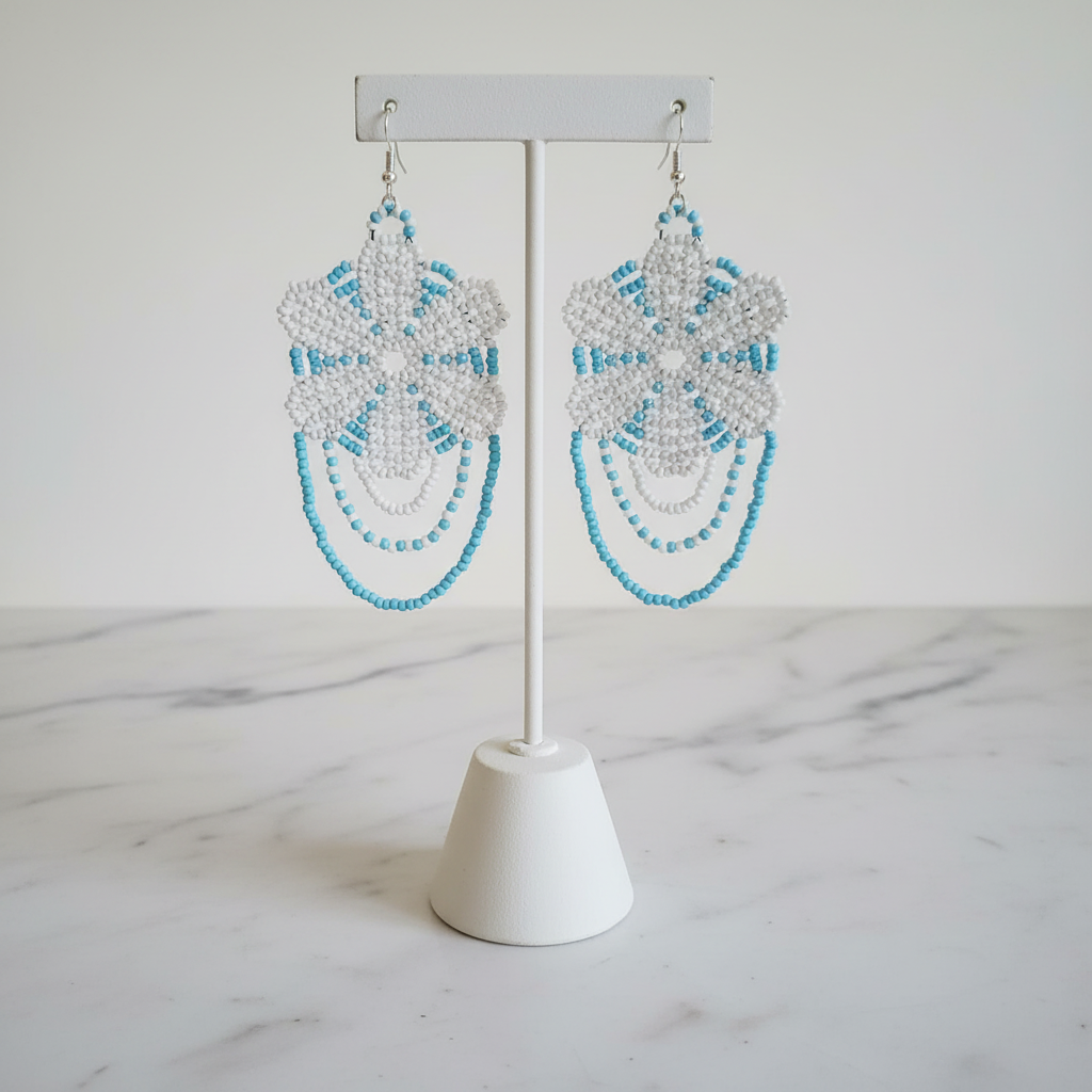 Turquoise Chandelier Hanging